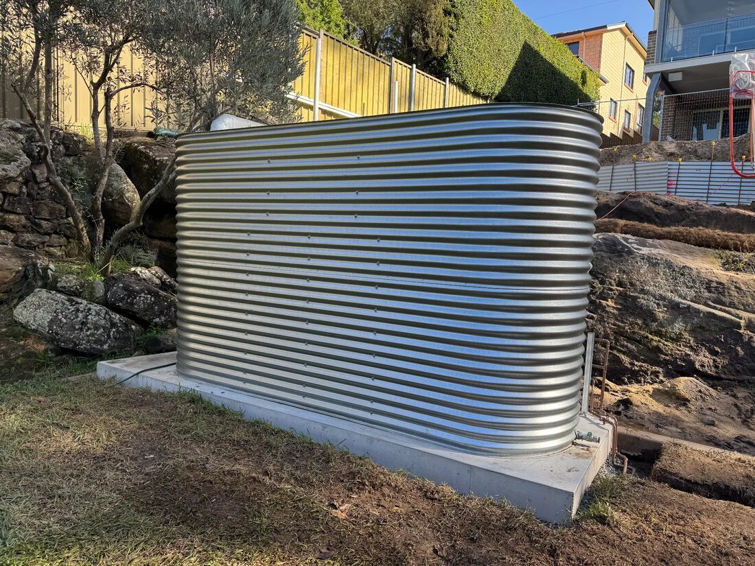 Stormwater tank installation